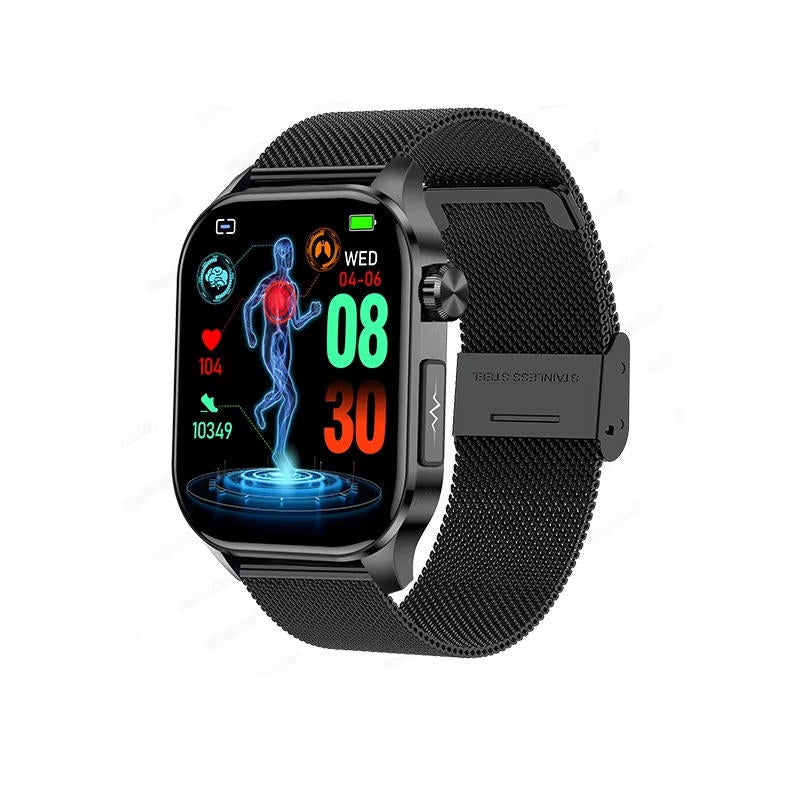 Smartwatch para mayores con control de tensión arterial y gestión de salud