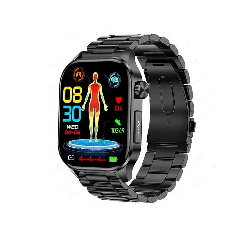 Smartwatch para mayores con control de tensión arterial y gestión de salud