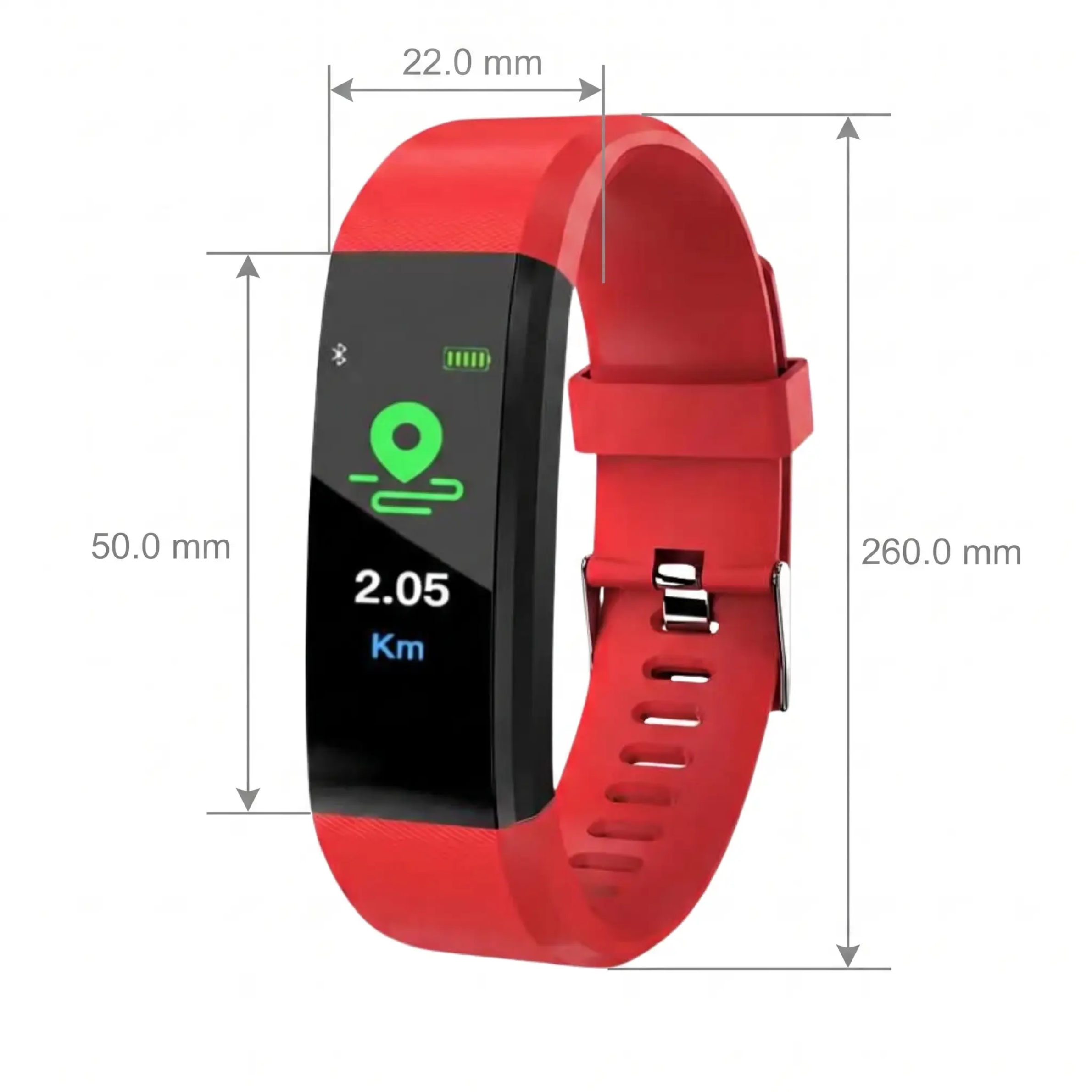 Smartwatch para mayores con monitor de frecuencia cardíaca y presión arterial