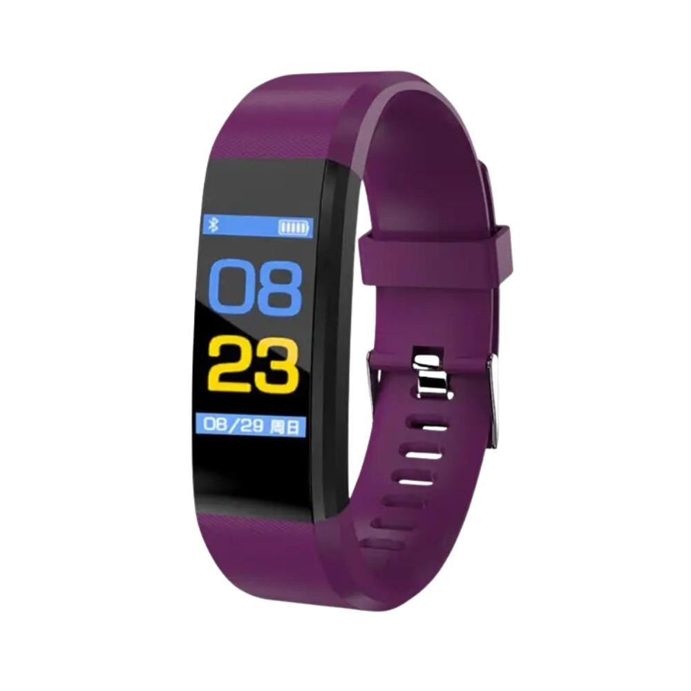 Smartwatch para mayores con monitor de frecuencia cardíaca y presión arterial