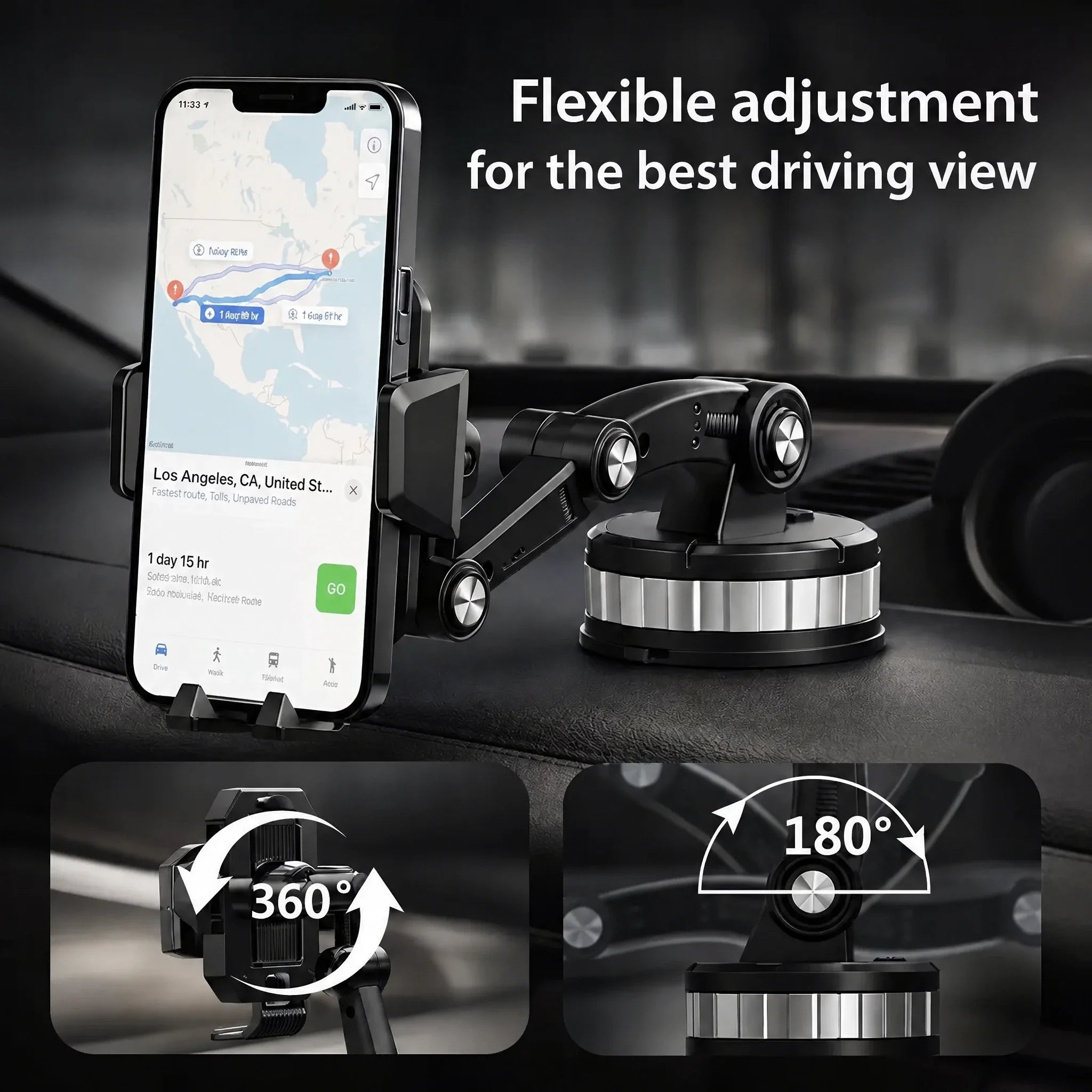 Soporte de Móvil para Coche | LuxGrip