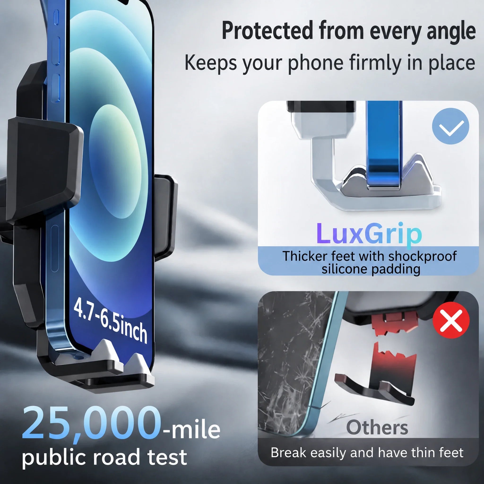 Soporte de Móvil para Coche | LuxGrip