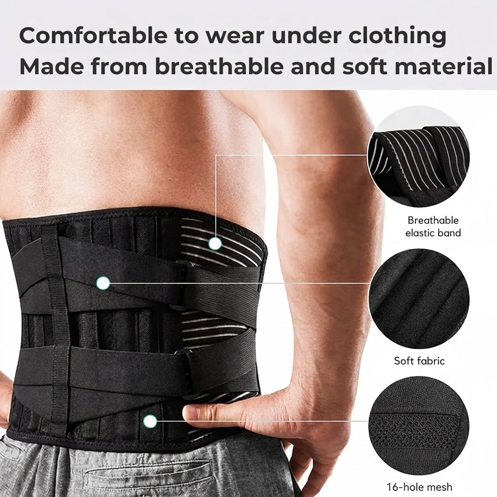Soporte lumbar | Faja de sujeción lumbar | Estabilización de 360 grados