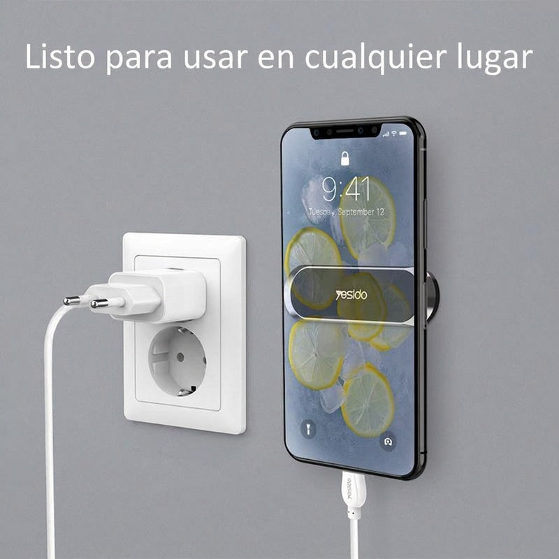 Soporte magnético para móvil sin taladrar