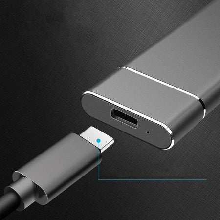 SSD externo portátil de 8 TB con USB 3.1 para transferencias rápidas – Compacto y ligero