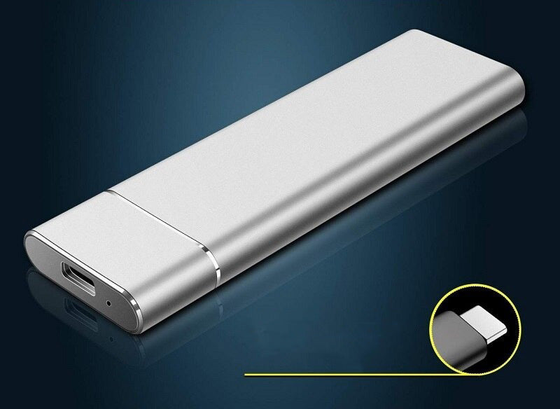 SSD externo portátil de 8 TB con USB 3.1 para transferencias rápidas – Compacto y ligero