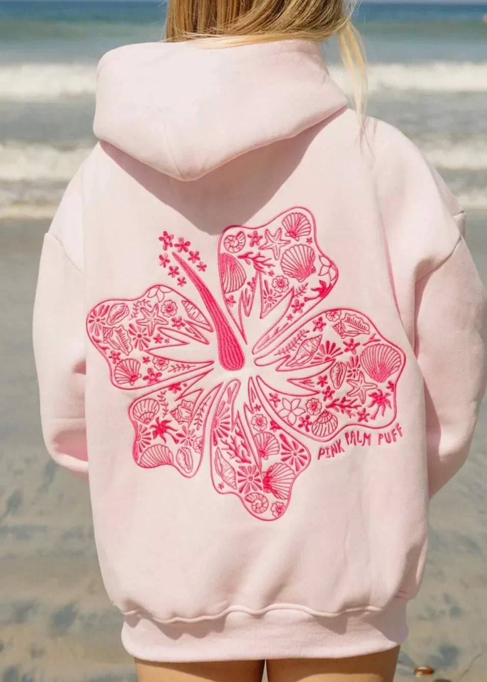 Sudadera oversize con estampado tropical - Ropa urbana cómoda