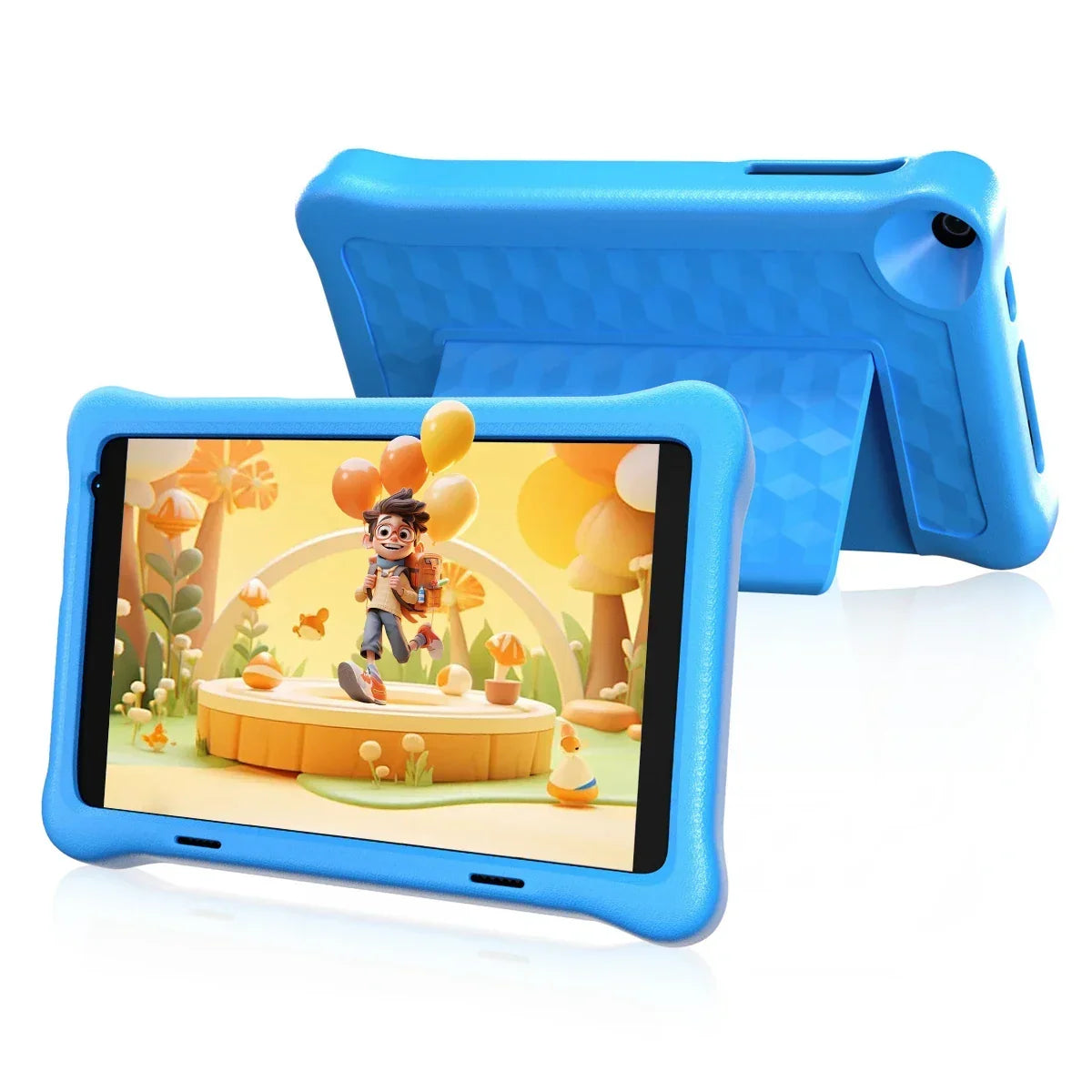 Tablet infantil de aprendizaje de 8 pulgadas con control parental y protección ocular