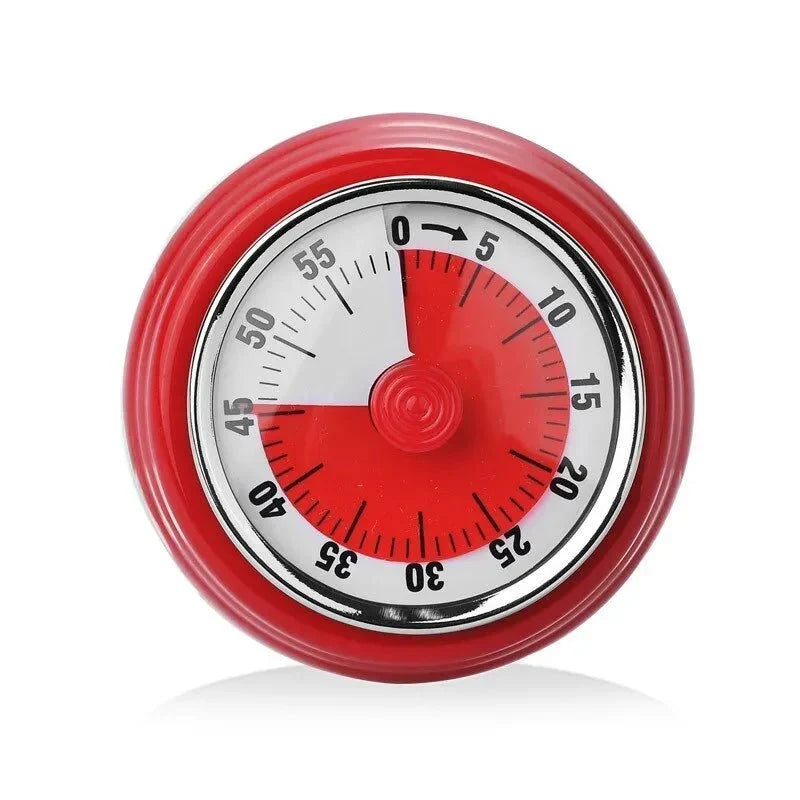 Temporizador magnético con alarma extra fuerte y pantalla fácil de leer de 60 minutos