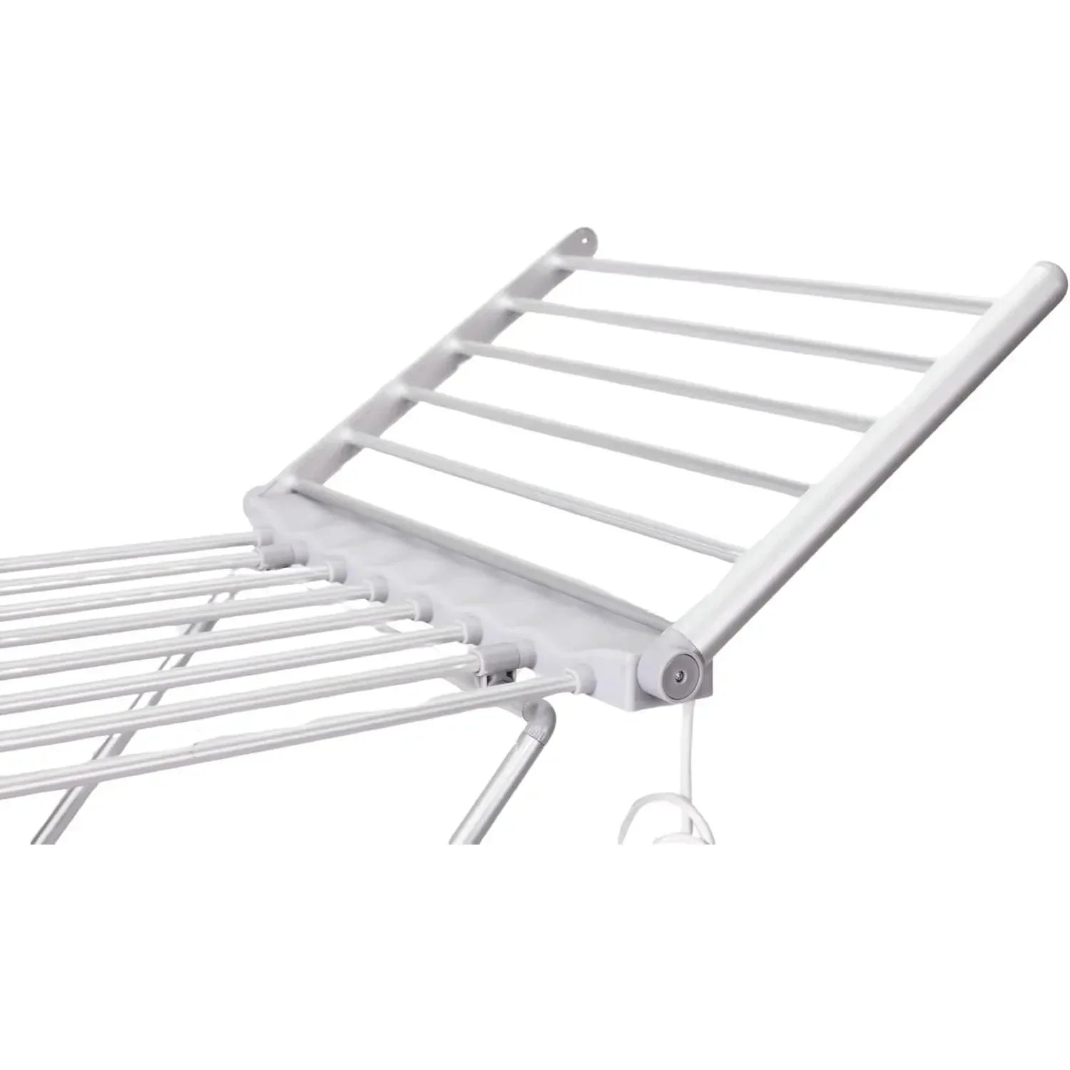 Tendedero Eléctrico Plegable con Calefacción y Alas Abatibles