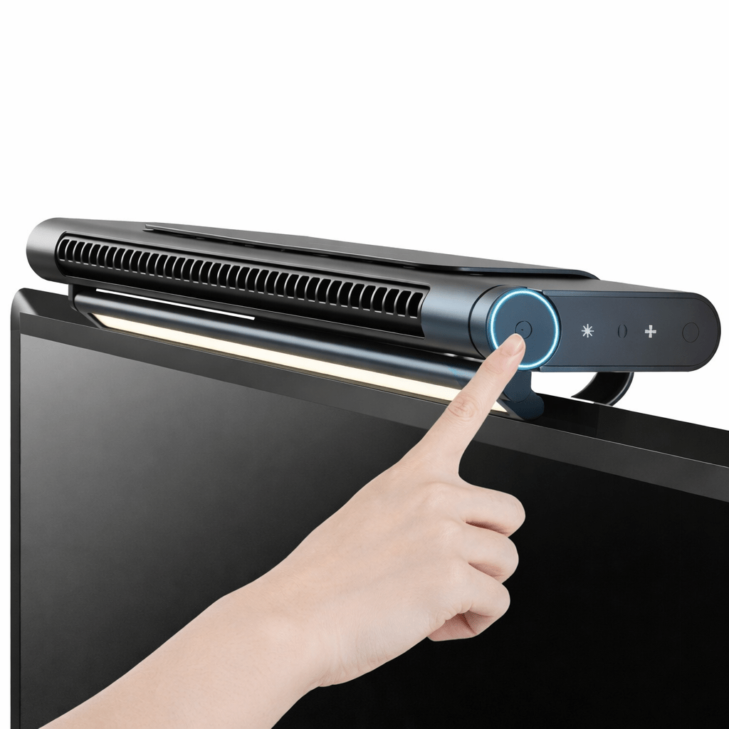 Ventilador de escritorio sin aspas | Alimentación USB | Flujo de aire ajustable