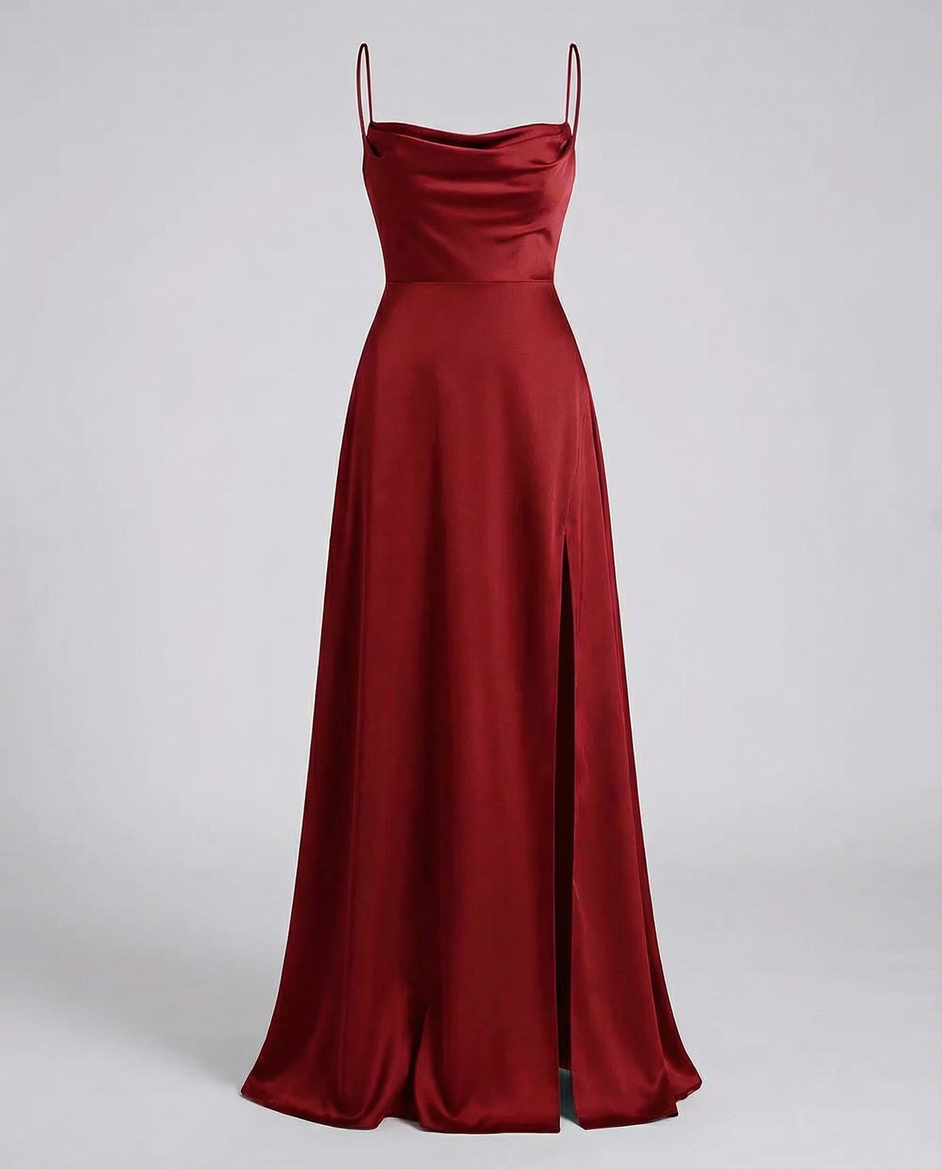 Vestido maxi elegante de corte fluido