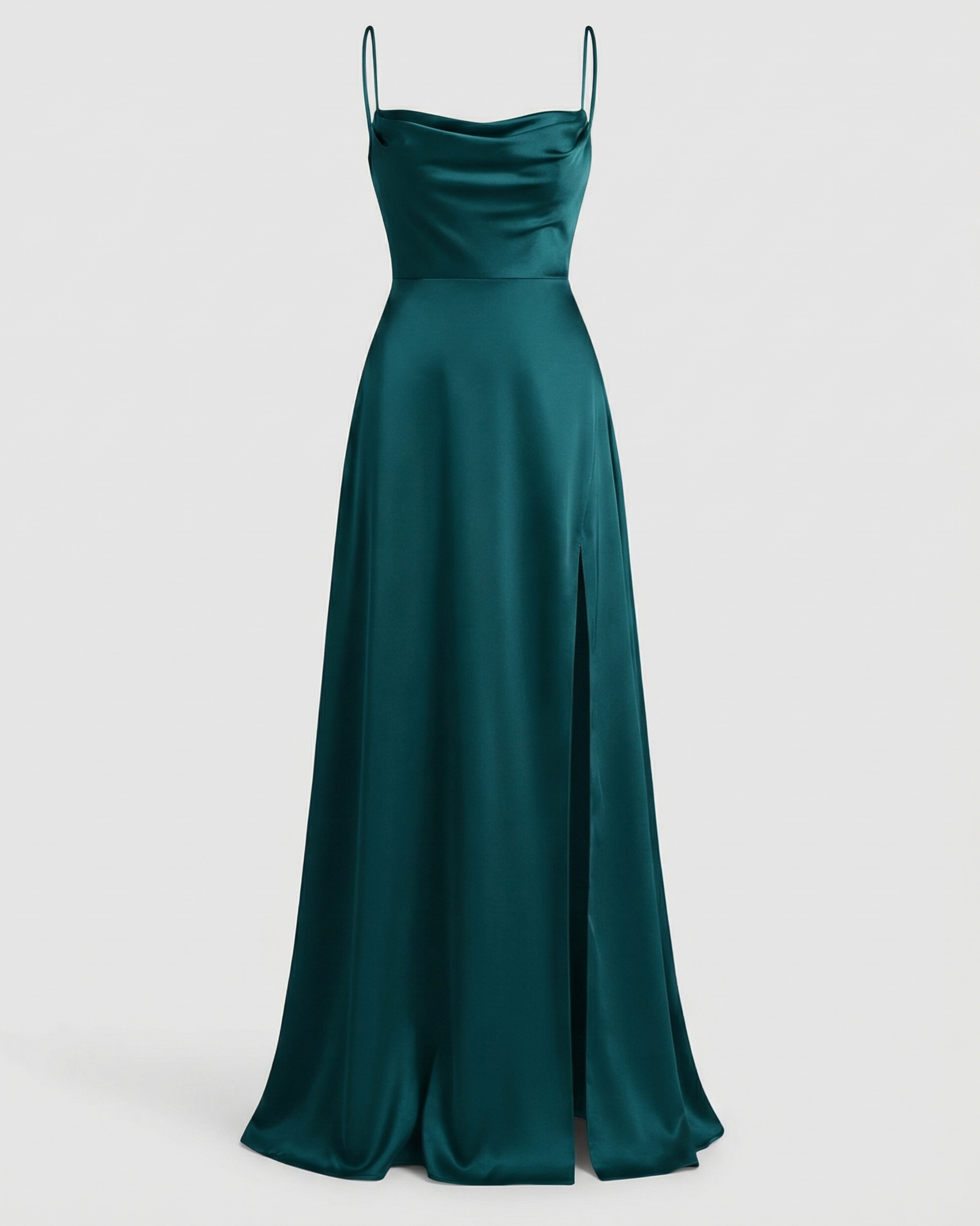 Vestido maxi elegante de corte fluido
