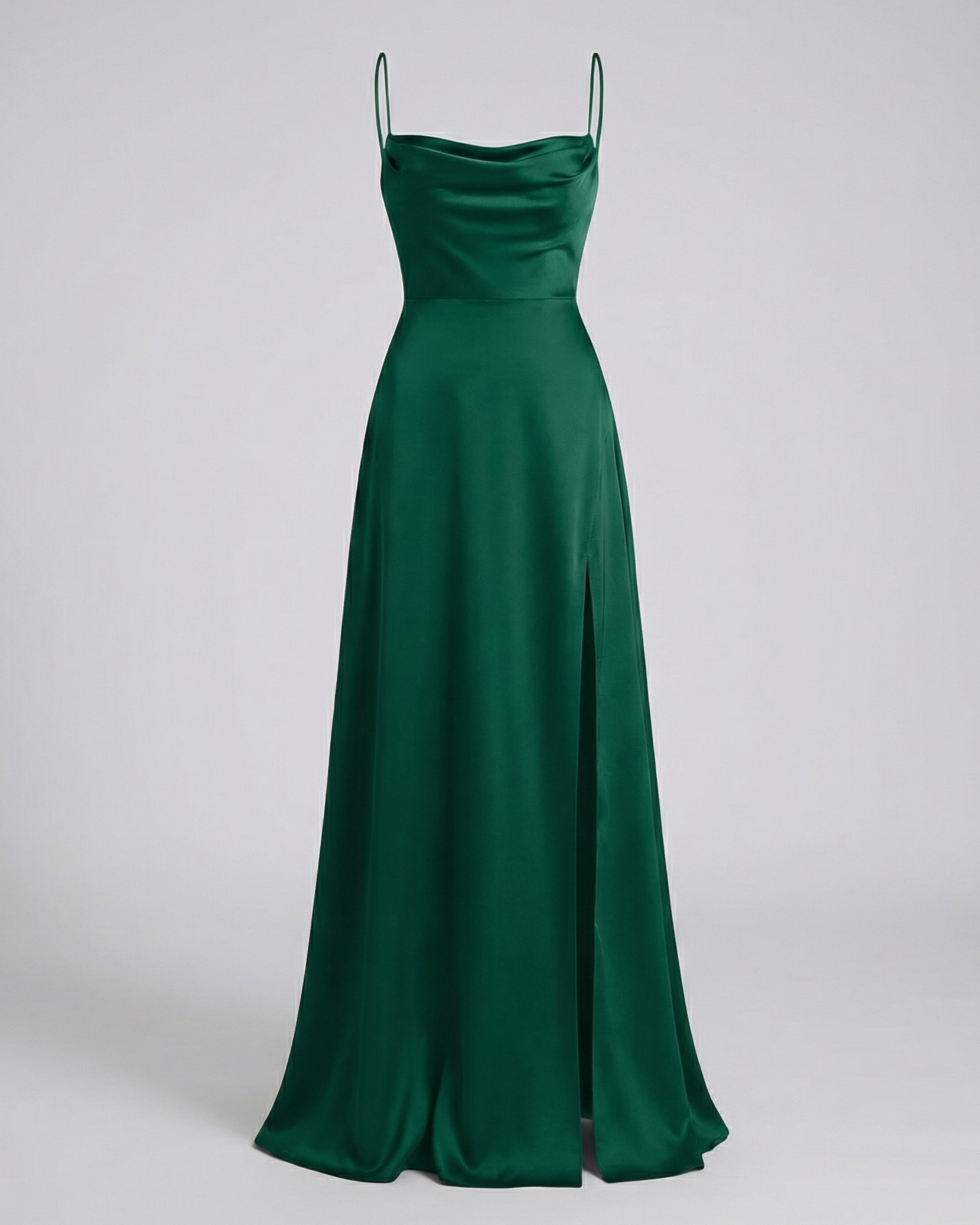 Vestido maxi elegante de corte fluido