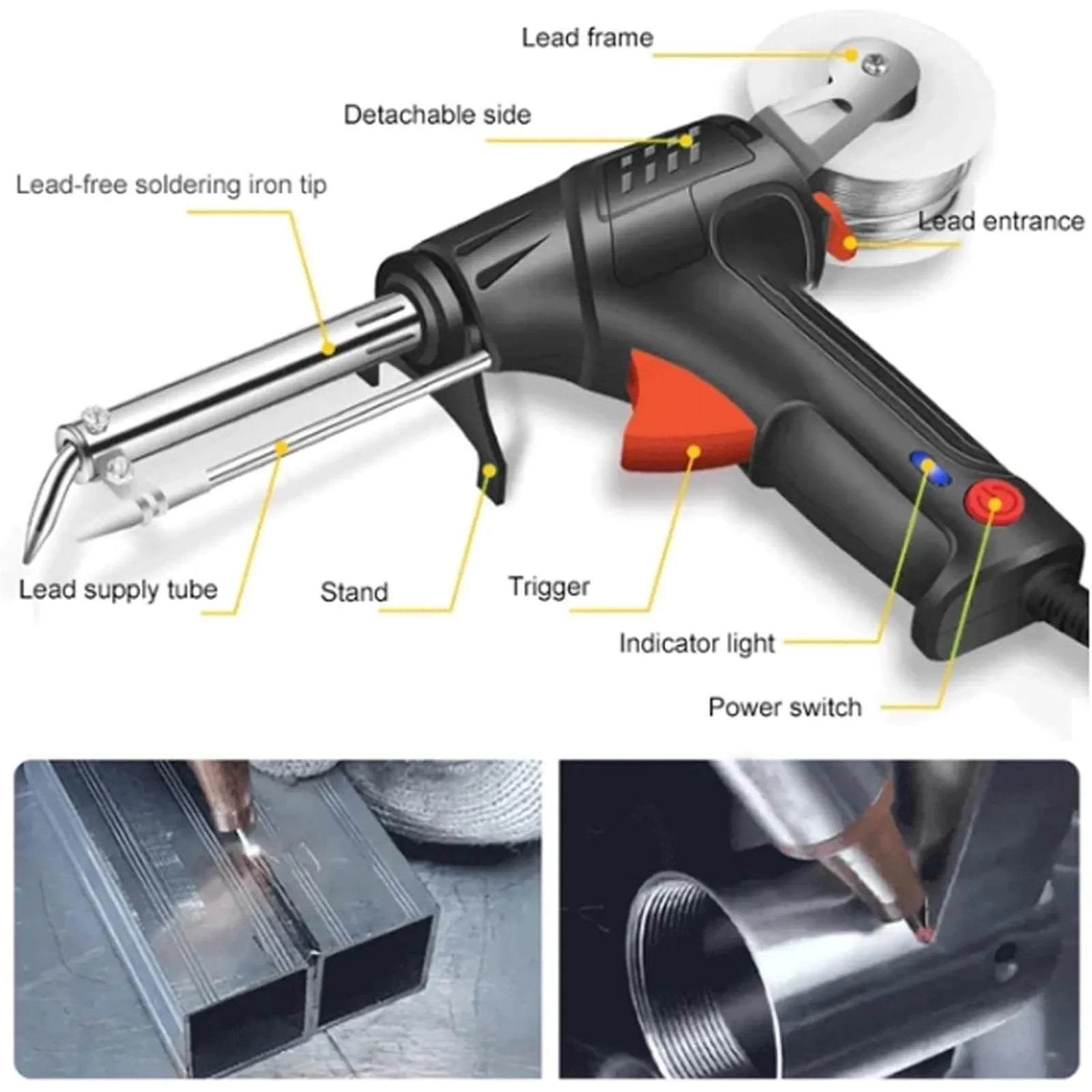 WeldMaster Pro – Soldadura precisa con una sola mano