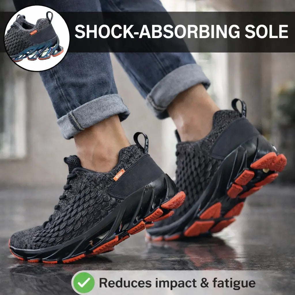 Zapatillas deportivas ortopédicas para hombre con suela de soporte