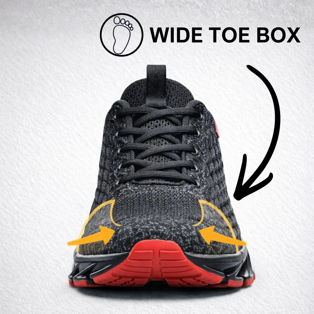 Zapatillas deportivas ortopédicas para hombre con suela de soporte