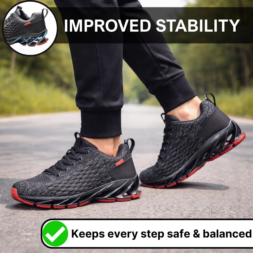 Zapatillas deportivas ortopédicas para hombre con suela de soporte