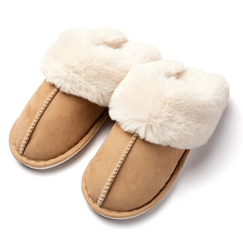Zapatillas forradas con forro suave y suela antideslizante