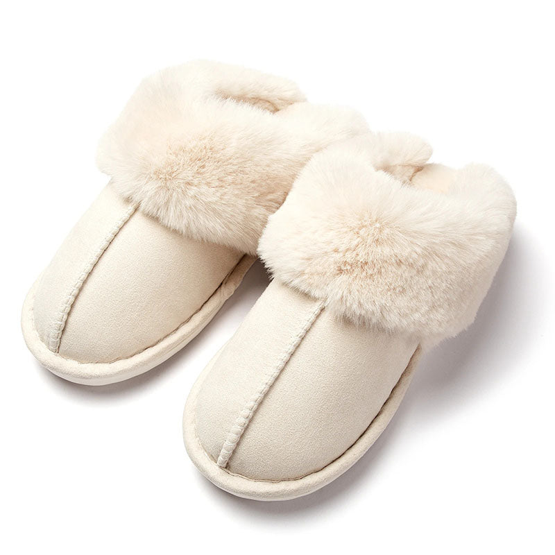 Zapatillas forradas con forro suave y suela antideslizante