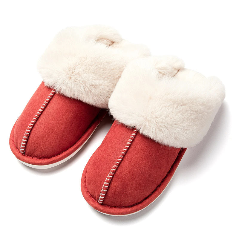 Zapatillas forradas con forro suave y suela antideslizante