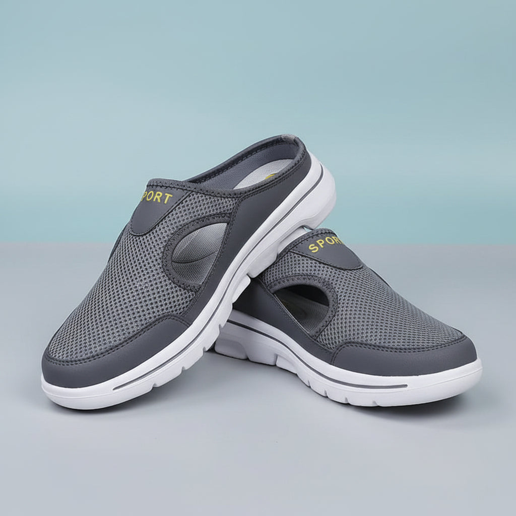 Zapatillas ortopédicas de malla para hombre