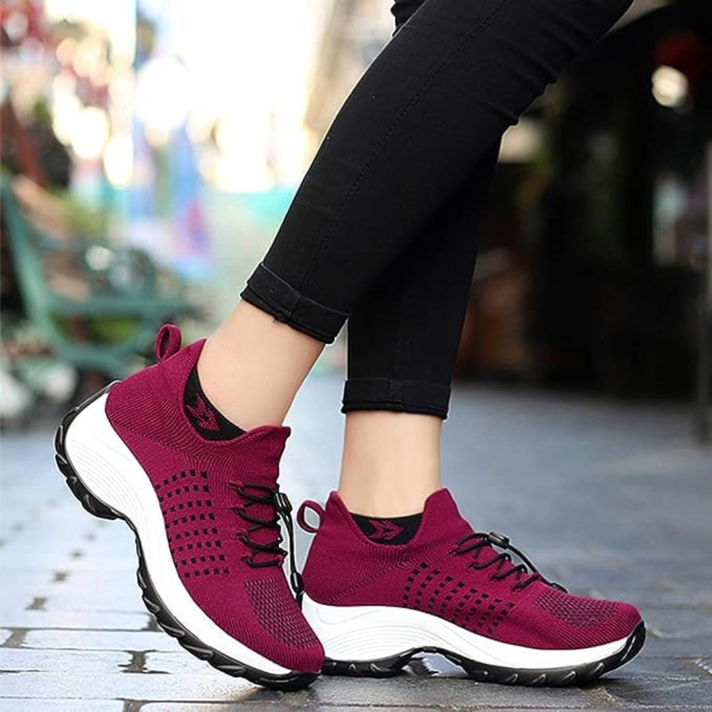 Zapatillas ortopédicas para mujer para fascitis plantar