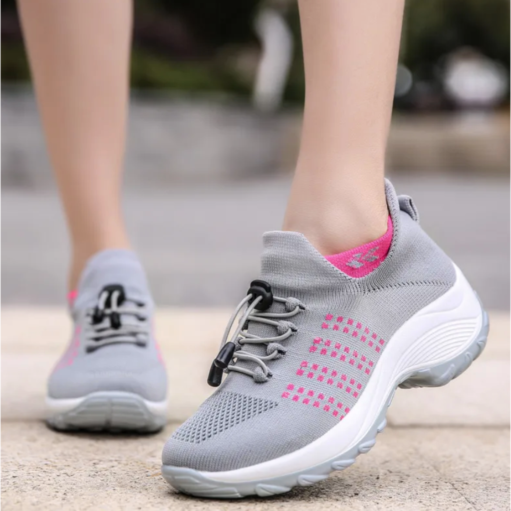 Zapatillas ortopédicas para mujer para fascitis plantar