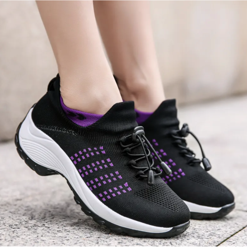 Zapatillas ortopédicas para mujer para fascitis plantar