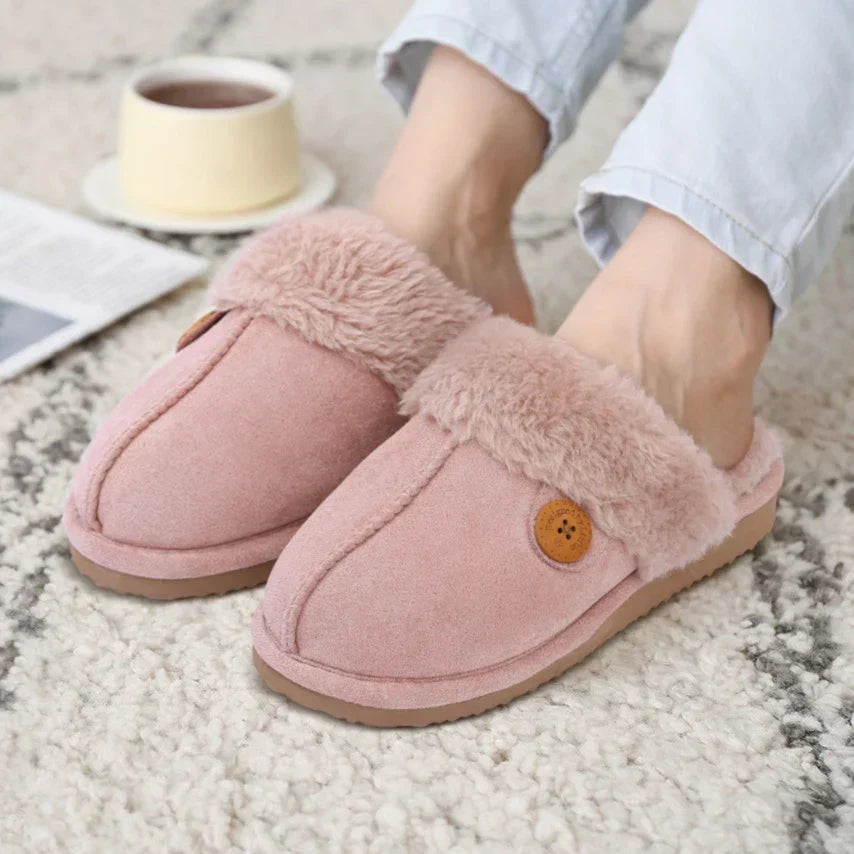 Zapatillas térmicas acogedoras para mujer