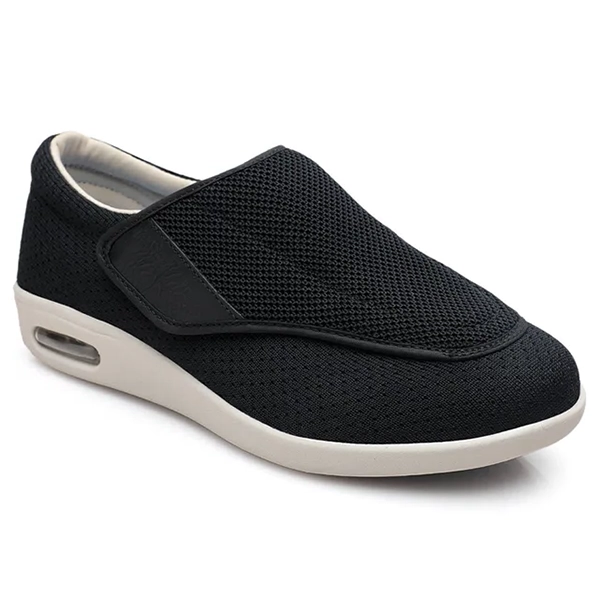 Zapatos anchos para diabéticos para pies hinchados