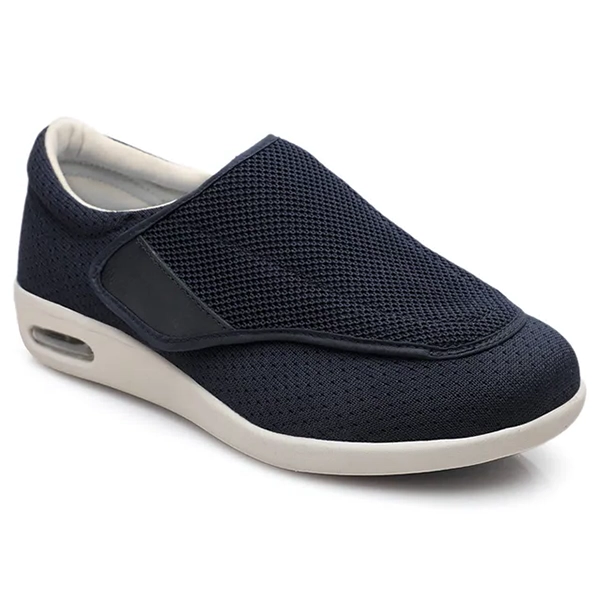 Zapatos anchos para diabéticos para pies hinchados