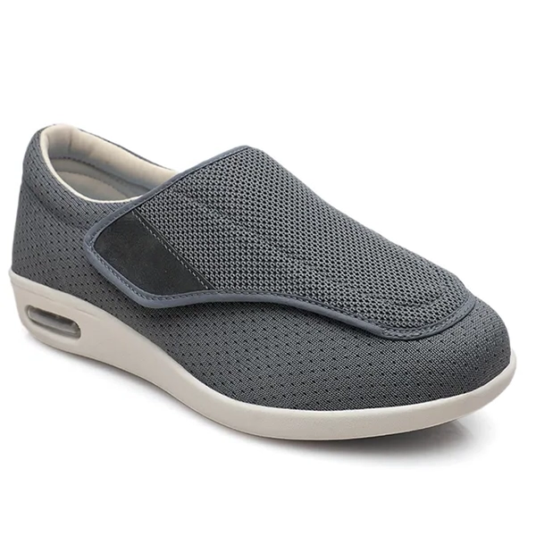 Zapatos anchos para diabéticos para pies hinchados
