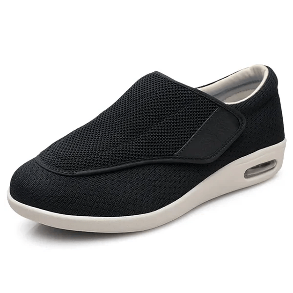 Zapatos diabéticos extra anchos con espuma viscoelástica