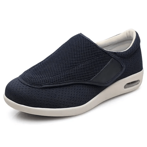 Zapatos diabéticos extra anchos con espuma viscoelástica