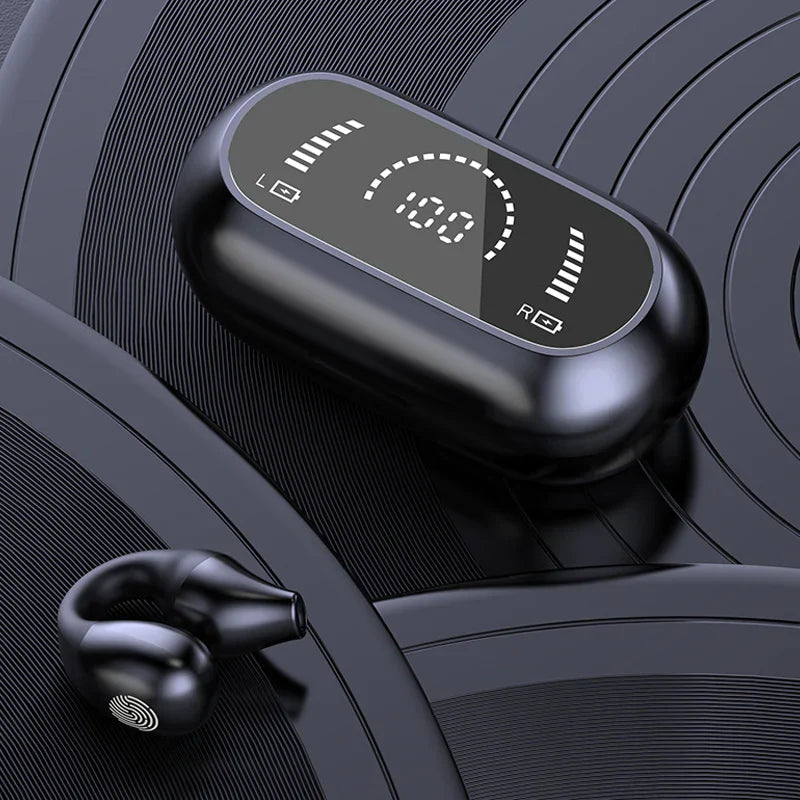 Auricular Bluetooth inalámbrico con clip para la oreja