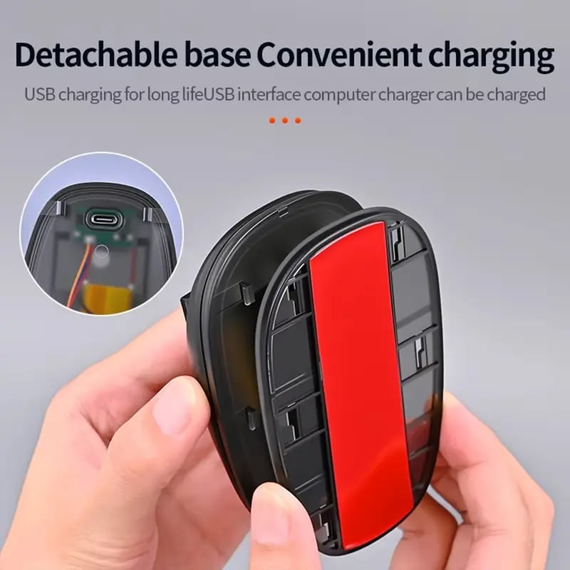 Luz estroboscópica RGB para techo de automóvil con energía solar