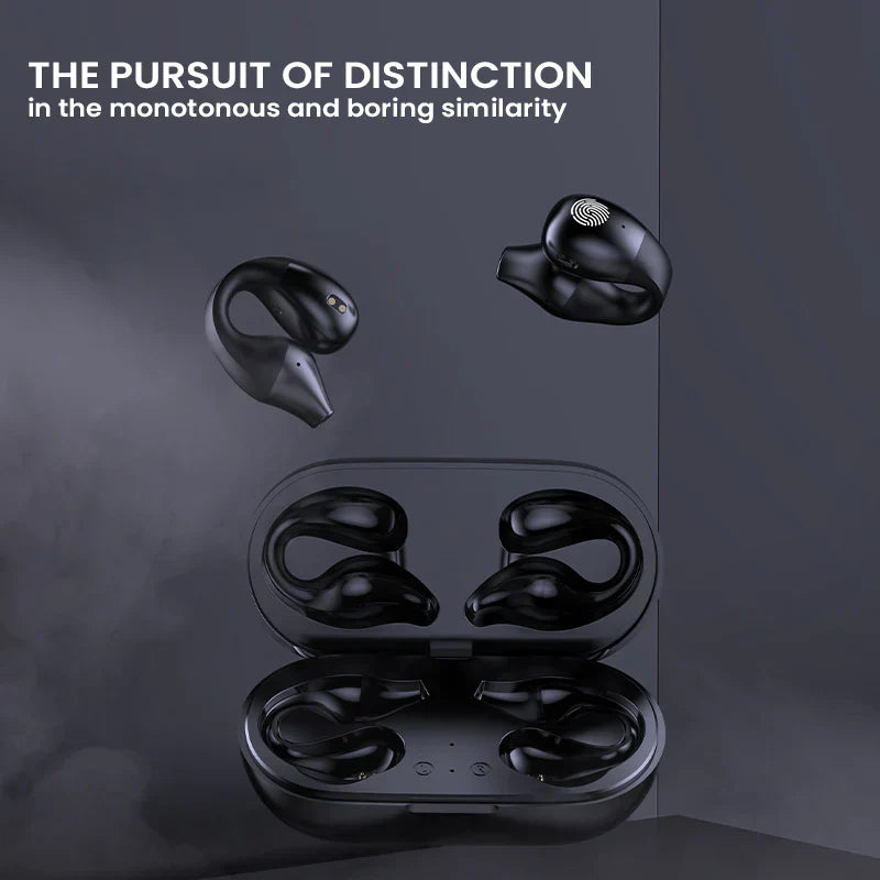 Auricular Bluetooth inalámbrico con clip para la oreja