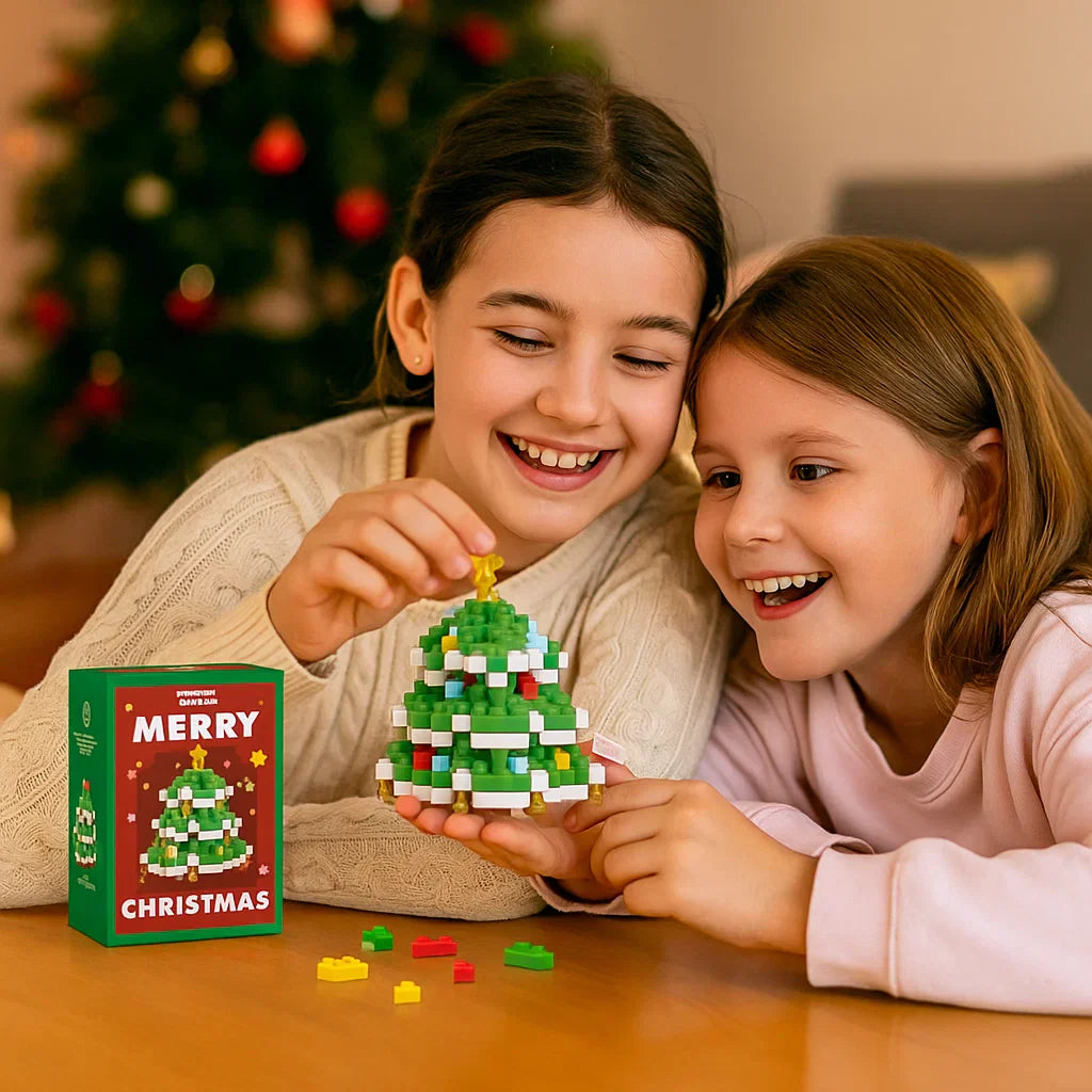 Figuras Navideñas para Construir – Diversión para Toda la Familia