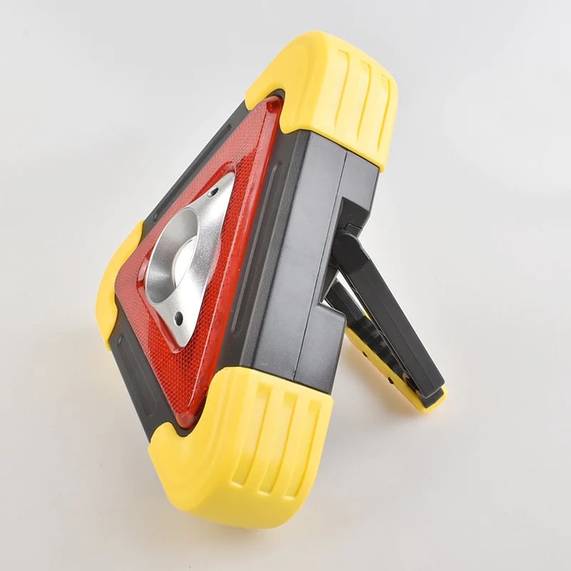 Dmax | Lámpara de seguridad solar triangular con LED de emergencia