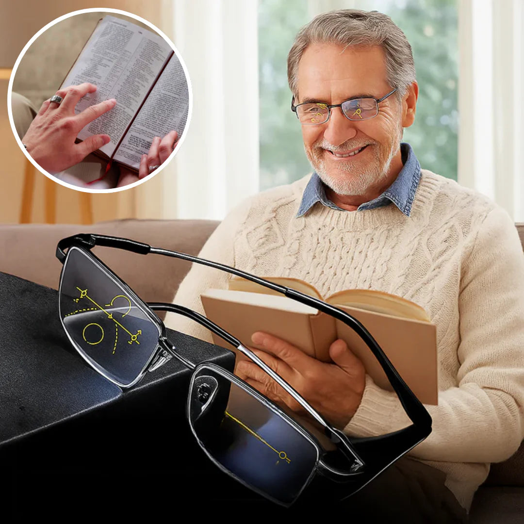 Gafas Progresivas Inteligentes Alemanas | Visión Clara en Todas las Distancias