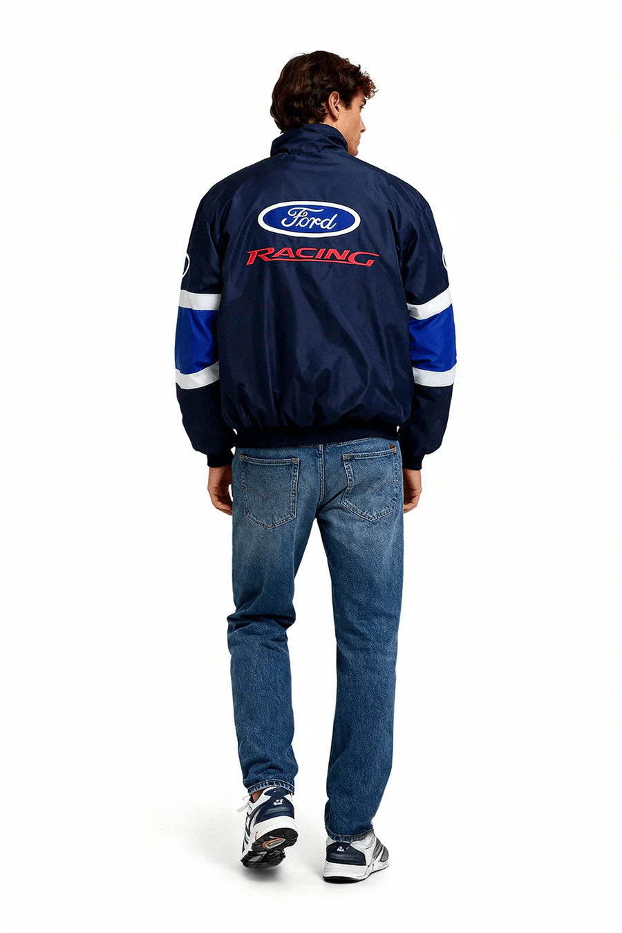 Chaqueta de carreras Ford Racing Vintage – Unisex – Retro