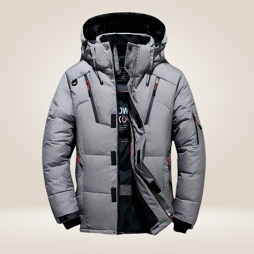 Parka de Invierno para Hombre Nordfall – Abrigo Grueso con Forro Polar, Impermeable y Cortaviento