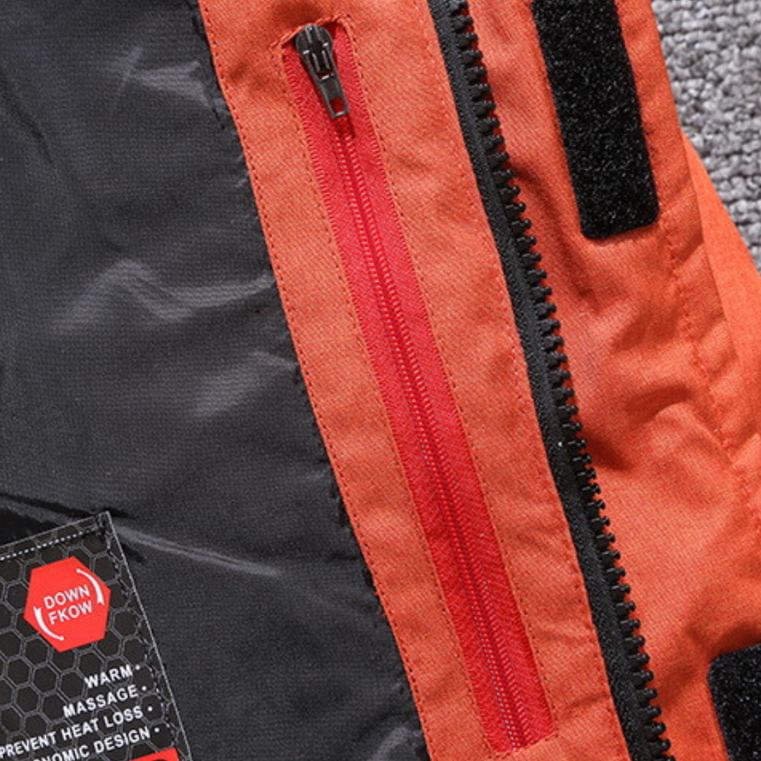 Parka de Invierno para Hombre Nordfall – Abrigo Grueso con Forro Polar, Impermeable y Cortaviento