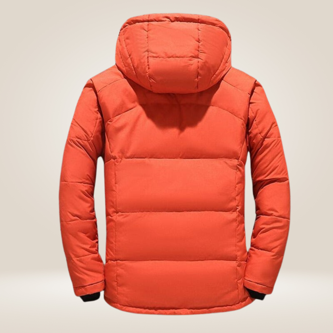 Parka de Invierno para Hombre Nordfall – Abrigo Grueso con Forro Polar, Impermeable y Cortaviento