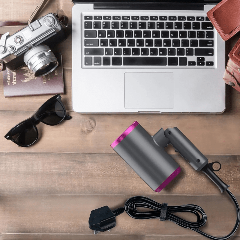 DescuentosMax™ AirFlow Pro - Secador de pelo compacto con difusor y concentrador
