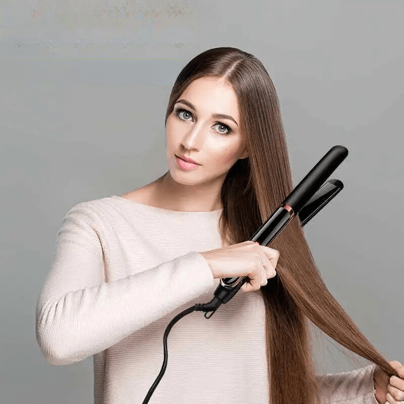 DescuentosMax™ CurlMaster 2-en-1 - Plancha y rizador iónico