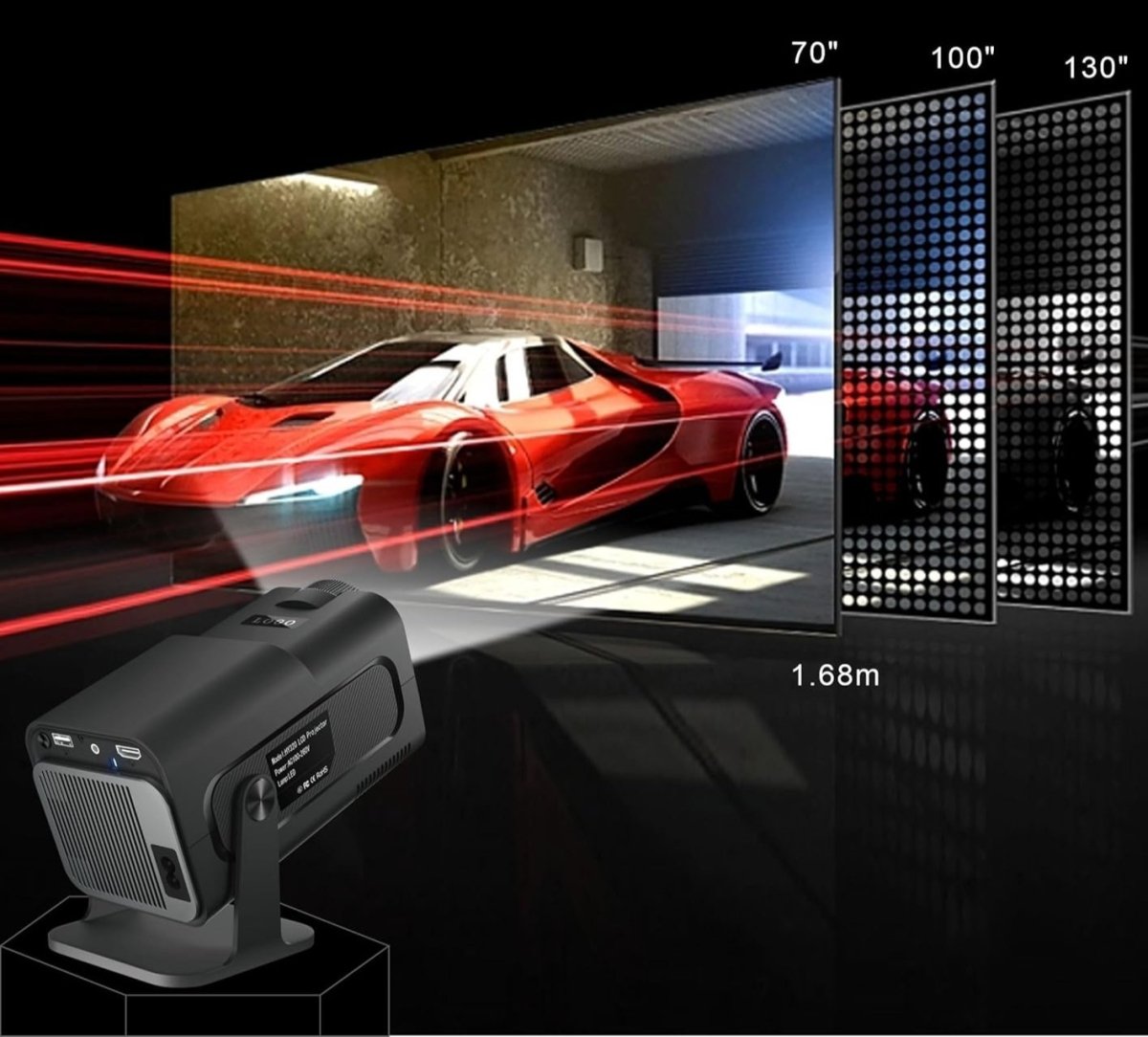 DescuentosMax™ Pro Proyector 4K