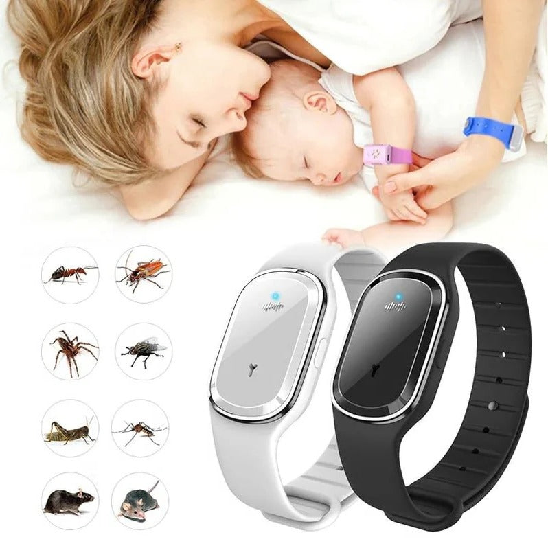 Pulsera repelente de mosquitos | Protección portátil para exterior