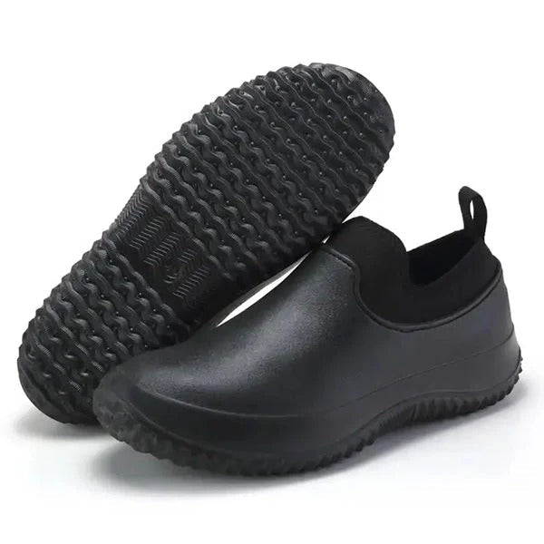 Zapatos de Trabajo Impermeables Sin Cordones